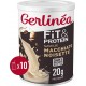 GERLINEA Boisson en Poudre Fit et Protein Saveur Café Noisette 340g