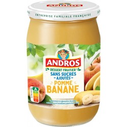 ANDROS Compote Pomme Banane 650g