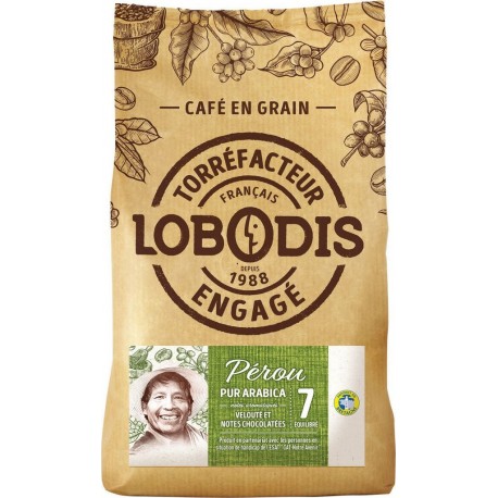 LOBODIS Café en grains 500g