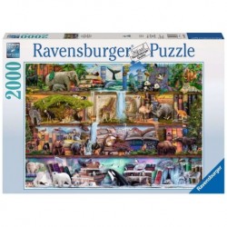 Ravensburger Puzzle 2000 pièces - Magnifique monde animal / Aimee Stewart