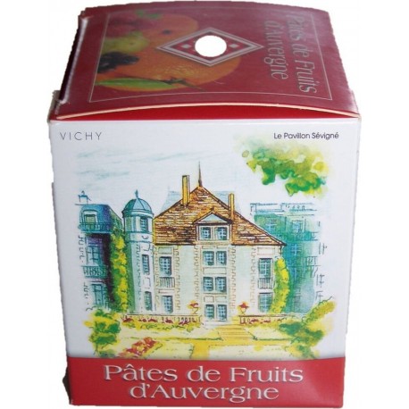 MOINET VICHY SANTE Pâtes de fruits d'Auvergne panorama 220g