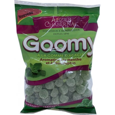 AUZIER CHABERNAC Goomy a la gomme d'acacia aromatisé a la menthe et à l'eucalyptus 330g