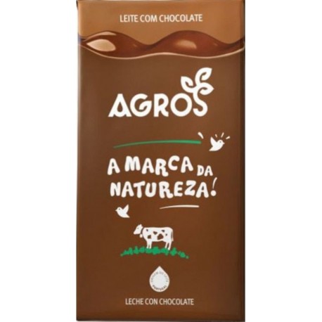 AGROS Tablette Chocolat au Lait la tablette de 200g