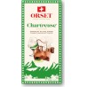 LA ROUTE DES ALPES Tablette de chocolat au lait Chartreuse la tablette de 100g