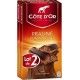 COTE OR Tablette de chocolat praliné fondant lait COTE D'OR les 2 tablettes de 200g