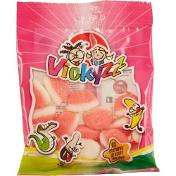 SEREBIS Bonbons bisous fraise halal 100g