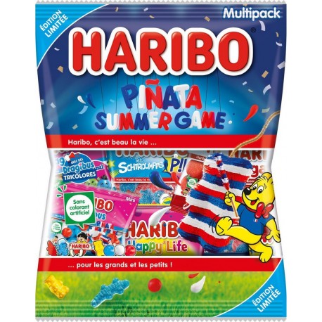 HARIBO Bonbons multipack assortiment Summer Foot 800g