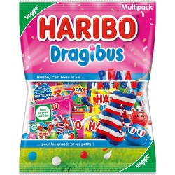 HARIBO Bonbons multipack Summer Dragibus 800g