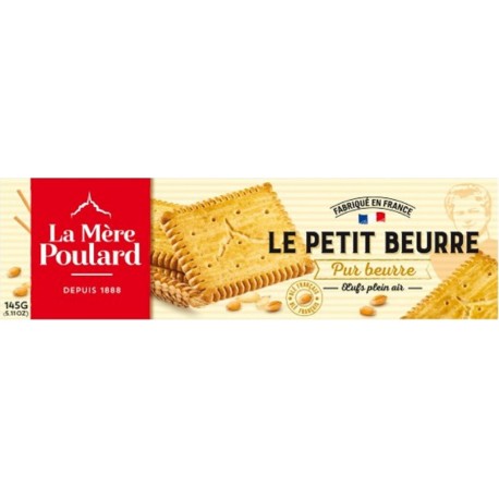 MERE POULARD Biscuits petits beurre 145g