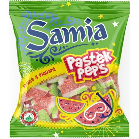 SAMIA Bonbons pastek pep's Halal 90g