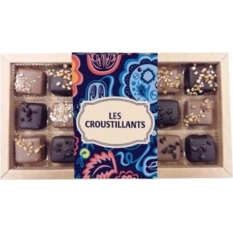 NC Assortiment De Bonbon Au Chocolat les Croustillants 175g/boîte 2 Boîtes les 2 boîtes de 350g