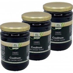 NC Confiture Cerise Noire Piment D'espelette Maison Des Gourmets les 3 unités de 0.65Kg