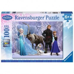 Ravensburger Puzzle 100 p XXL - Dans le royaume de La Reine des Neiges / Disney