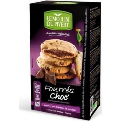 NC Cookies Fourres Chocolat 175g Moulin Du Pivert