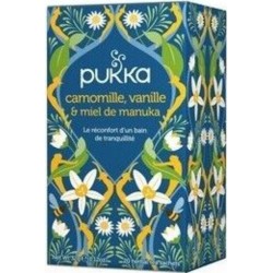 NC Infusion Camomille Vanille Miel De Manuka (20 Infusettes) Pukka