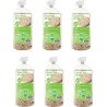 NC Lot 6x Galettes De Riz Complet Bio Agidra Paquet 100g les 6 unités de 0.1Kg