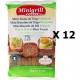 NC Lot 12x Mini Biscottes Au Blé Intégrale Minigrill Sachet 90g les 12 unités de 0.09Kg