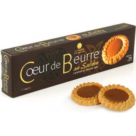 NC Biscuit Coeur De Beurre À La Crème De Salidou Etui 136g