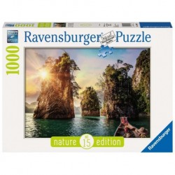 Ravensburger Puzzle 1000 pièces - Lac de Cheow Lan, Thaïlande