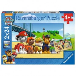 Ravensburger Puzzles 2x24 pièces - Chiens héroïques / Pat'Patrouille