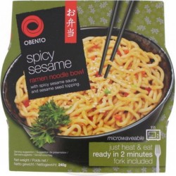 NC Nouilles Style Ramen Sésame Épicé 240g/bol 0g