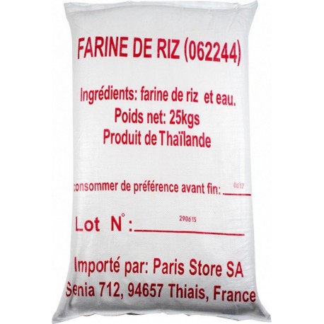 NC Farine De Riz Gluant Eaglobe 25Kg 0g