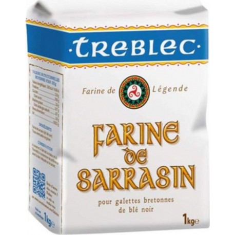 NC Farine De Blé Noir 1Kg/sachet 2 Sachets les 2 sacs de 0g