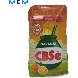 NC Yerba Mate saveur orange 500 gr CBSé 500g