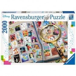 Ravensburger Puzzle 2000 pièces - Mes timbres préférés / Disney