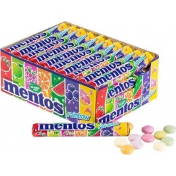 Mentos Boîte De 40 Rouleaux Rainbow la boîte