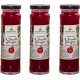 NC Lot 3x Coulis 4 Fruits Rouges Mont Du Lyonnais Terr'étic Fruit Du Travail Paysan Bocal 156ml les 3 bocaux