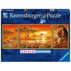 Ravensburger Puzzle 1000 pièces - Afrique (Triptyque)