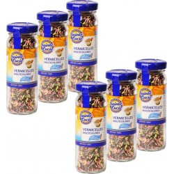 Sainte Lucie Vermicelles Multicolores Flacon 70g les 6 unités de 0.07Kg