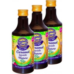 Sainte Lucie Caramel Liquide Bio les 3 bouteilles de 0.25L