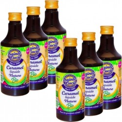 Sainte Lucie Caramel Liquide Bio les 6 bouteilles de 0.25L