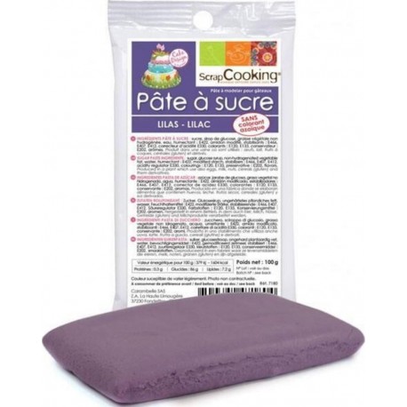 NC Pâte À Sucre Lilas 100g