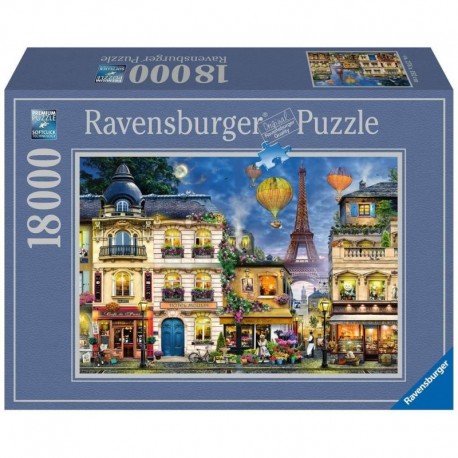 Ravensburger Puzzle 18000 pièces - Promenade du soir dans Paris