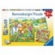 Ravensburger Puzzles 3x49 pièces - Animaux de la ferme