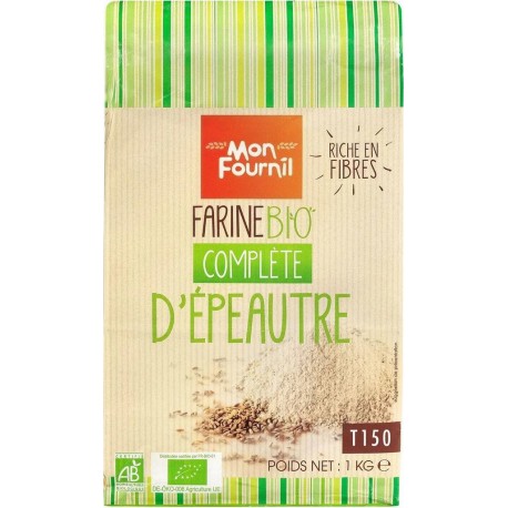 MON FOURNIL FARINE BIO complète d’épeautre 1000G