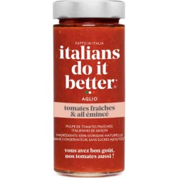 ITALIANS SAUCE TOMATES ET AIL 290G