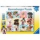 Ravensburger Puzzle 100 p XXL - Chiens déguisés