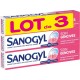 SANOGYL DENTIFRICE SOIN GENCIVES 3x75ml 225ml