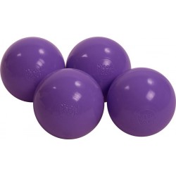 NC Ensemble De Boules En Plastique, 50 Pcs, Violet