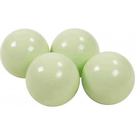 Clair Ensemble De Boules En Plastique, 50 Pcs, Vert Clair