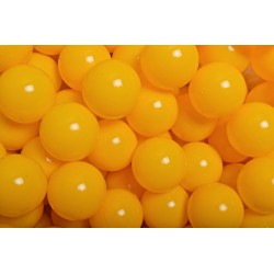 NC Ensemble De Boules En Plastique, 50 Pcs, Jaune