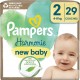 PAMPERS Couches Bébé Harmonie Taille 2 29 pièces