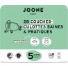 JOONE PARIS Couches Culottes Bébés 10 18Kg Taille 5 pack de 28 couches bébé