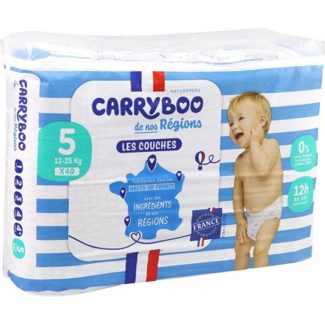 CARRYBOO Couches de nos Régions T5 12-25Kg 40