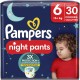 PAMPERS Couches-Culottes Baby-Dry Night Pants Pour La Nuit Taille 6 15Kg+ 30 couches