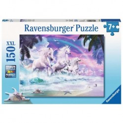 Ravensburger Puzzle 150 p XXL - Licornes sur la plage